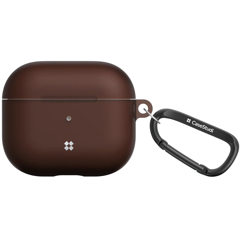 Casestudi Explorer Series Case For Airpods 3 - Brown - Tashqila Casestudi Explorer Series Case For Airpods 3 - Brown - Tashqila